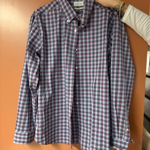 Lucky Brand Men's Checkered Shirt - Picture 2 of 7